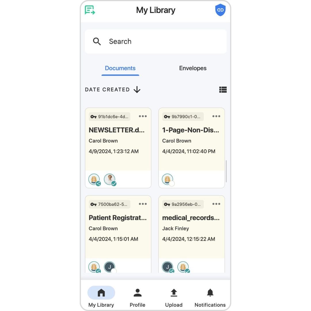 How to Navigate My Library